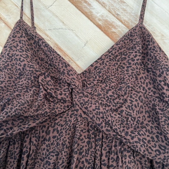 Free People Last Chance Maxi Brown Top Dress - Picture 8 of 8